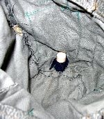 Wn�trze torby - kredka przeciwpotna